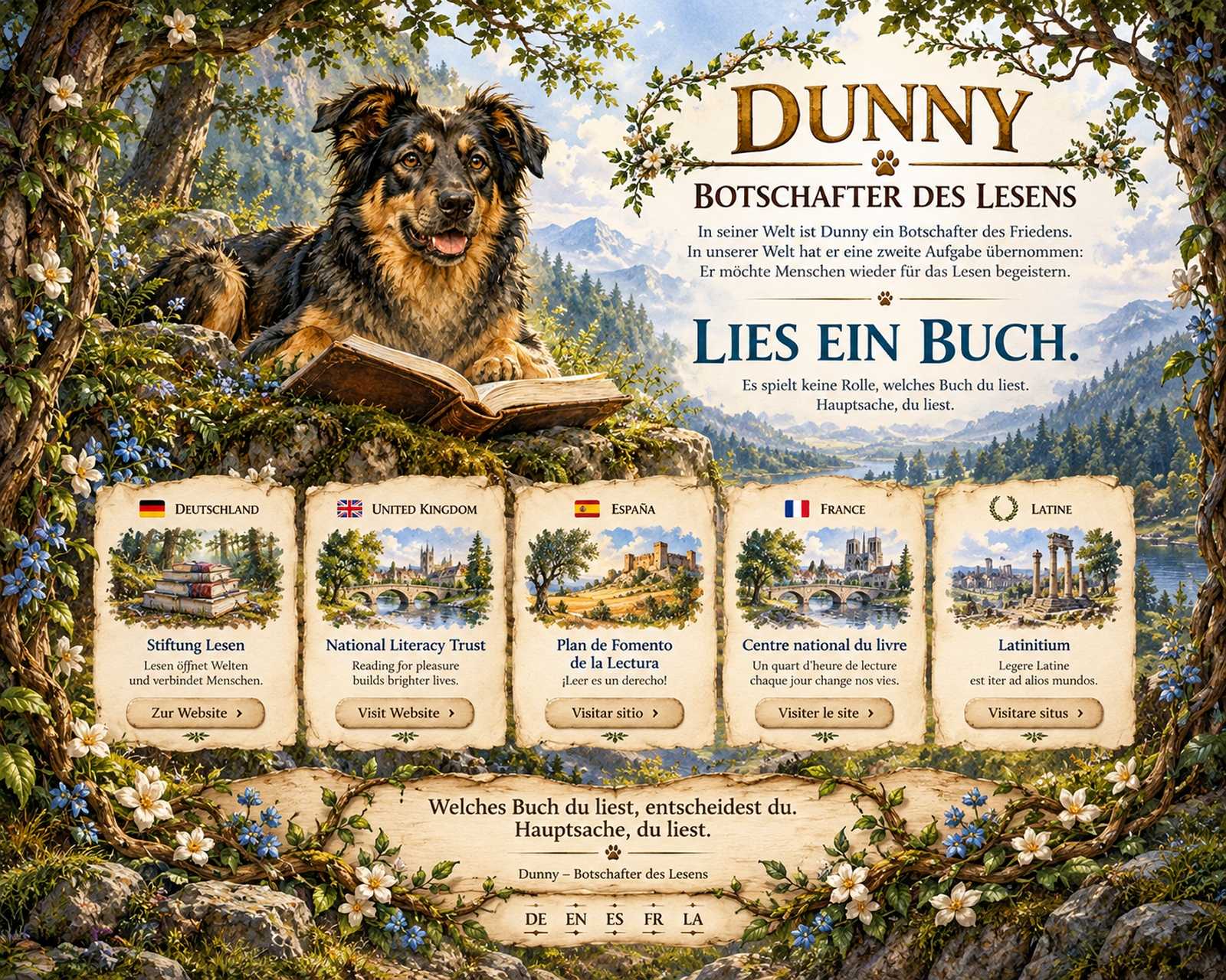 Dunny – Botschafter des Lesens