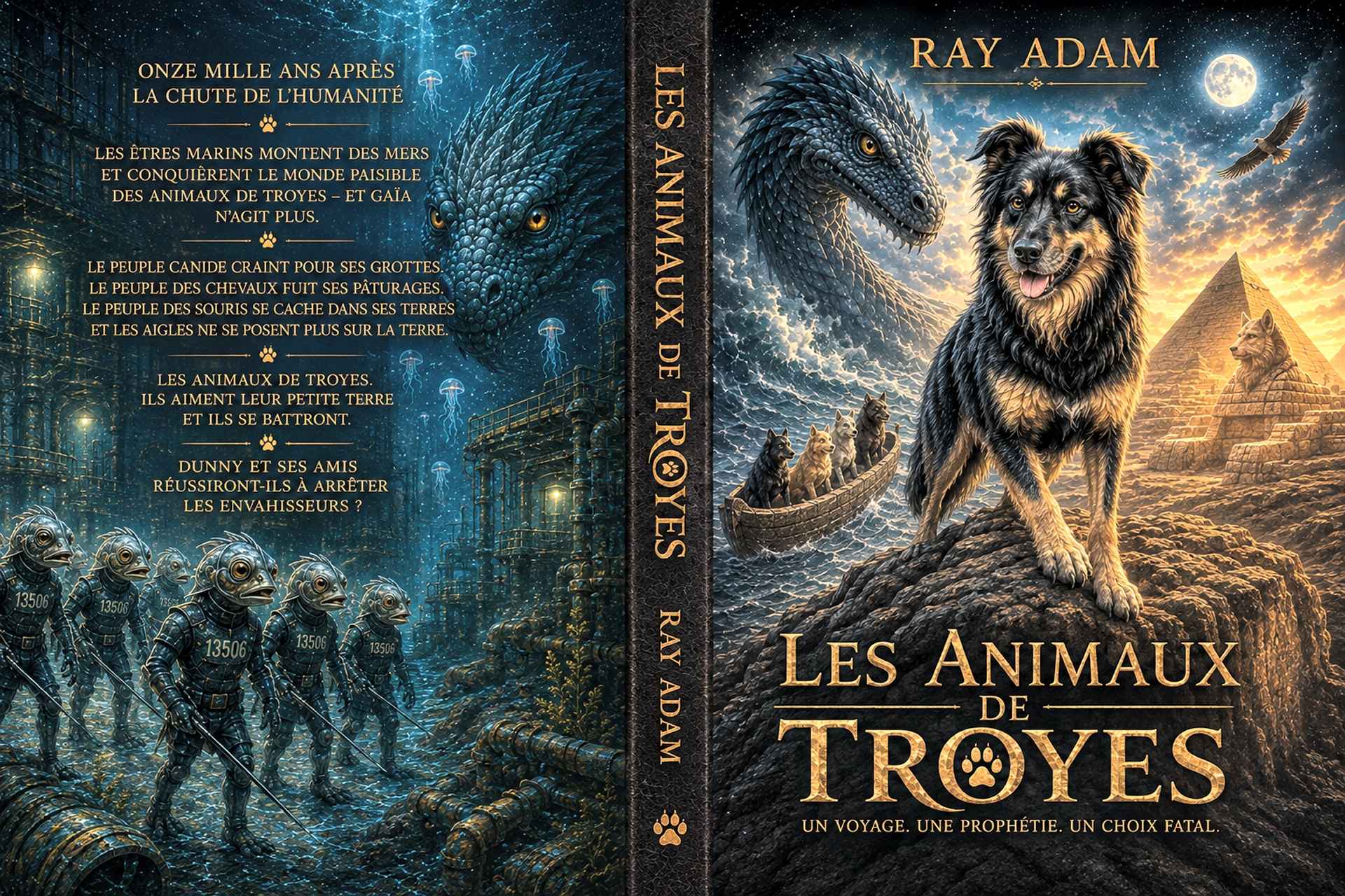 Tiere von Troyes - Hero hochkant französisch