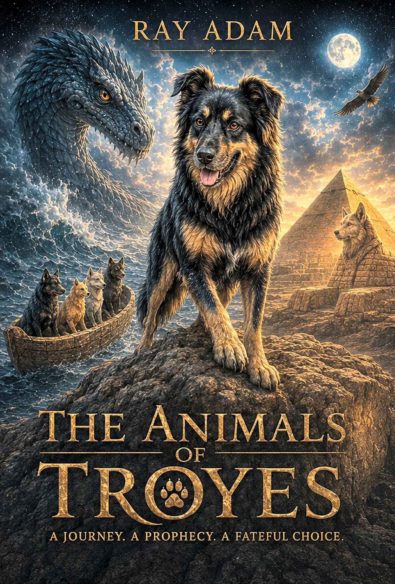 Tiere von Troyes - Hero hochkant englisch